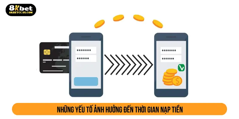 Những yếu tố ảnh hưởng đến thời gian nạp tiền